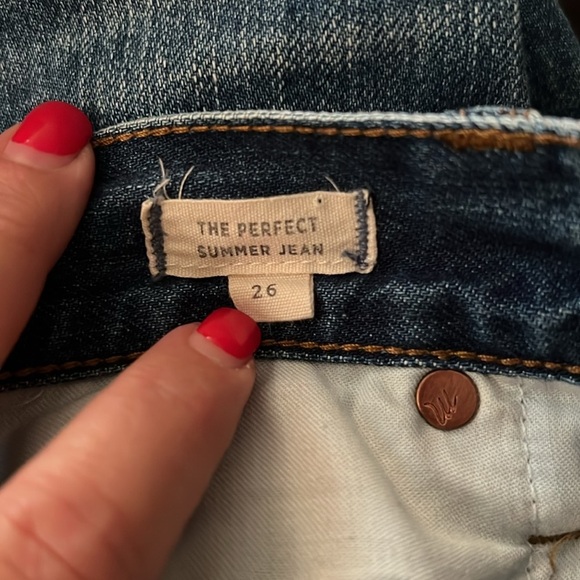 Madewell Women’s Blue Distressed Jeans. The Perfect Summer Jean. Size 26. - Picture 10 of 10